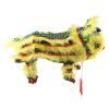 CoudarTitie Hand String Puppet with Rod, Chinese New Year Decoration Sturdy Chinese Marionette Lion Toy for Parties Spring Festival Kids, Green Yellow view 4