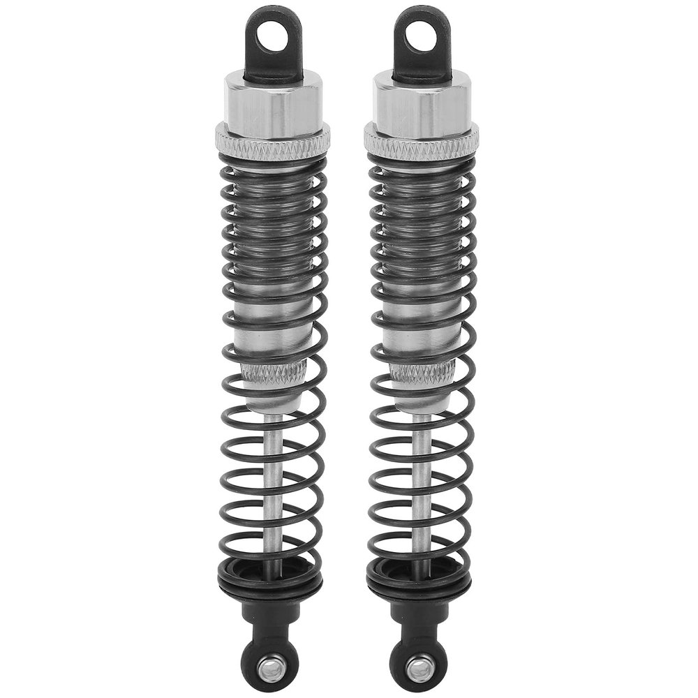 Adjustable 110mm Damper Full Metal Spring Damper Fit for Slash (Silver Walnut)