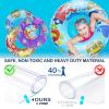 3-Pack Kids Pool Floats with Dinosaur/Pirate/Mermaid Design  Pool Toys for Toddler, 27.5 Inflatable Swim Rings, Inner Tube for Floating Age 3-8Premium Floaties & Water Toys for Summer Beach Party view 3