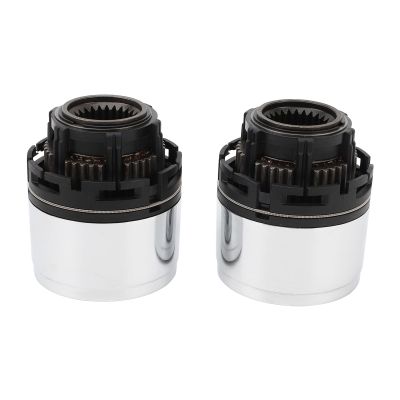 2Pcs 4WD Front Manual Lock Hub F87Z3B396BA, Sturdy Metal Manual Locking Hub, Easy Engagement Design, Enhanced Off Road Traction, Fit for Ranger Explorer 1998 2003, Explorer