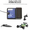 6CH 2.4GHz AFHDS2A RC Receiver with Gyroscope Function, Compatible with Flysky FS GT5 FS IT4S, for RC Car and Boat, Fast Response, Stable Waft Transmission view 2