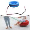 Luwecf Kids Hand Pulled Cart with Wheels Comfortable for Boys Girls Children Tire Cart Interactive Toy for Park Birthday Playground, Blue view 2