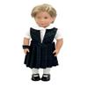 18 inch Doll Outfit-School Plaid Jumper Include Blouse and Hair Accessory/Add on Option: Sock and Shoe (Doll is not Included) (Pleated Skirt,Sock,ShinyBlack Shoe, Plaid 79) view 1