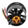 6 Blade 70mm Ducted Fan with High Rigidity Brushless Motor for Remote Control Airplanes, Powerful and Efficient, Aerodynamically Tested, Sturdy Composite Material view 2