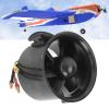 6 Blade 70mm Ducted Fan with High Rigidity Brushless Motor for Remote Control Airplanes, Powerful and Efficient, Aerodynamically Tested, Sturdy Composite Material view 4