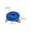 for Traxxas for Nitro for Slash for Rustler T-Maxx 4142 4146 3281 Metal Flywheel Clutch Bell Set RC Car Upgrade Parts Accessories RC Car Parts(Blue) view 2