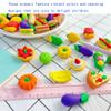 46PCS Cute Erasers for Kids Bulk,3D Fun Erasers for Classroom Back to School Party Gift (3Dfood, Mini) view 2
