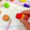 46PCS Cute Erasers for Kids Bulk,3D Fun Erasers for Classroom Back to School Party Gift (3Dfood, Mini) view 4