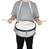 14 Inch Beginner Snare Drum Kits Student Band Snare Drum Set With Drum Keys Strap Wood Drumsticks Snare Drum Set view 2