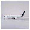 Diecast Aircraft Model 1/142 Scale for Airplane Airbus A350 Lufthansa Model W LED Light & Wheel Diecast Resin Hobby Display Plane Model for Aviation Enthusiasts(with Light) view 2