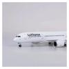 Diecast Aircraft Model 1/142 Scale for Airplane Airbus A350 Lufthansa Model W LED Light & Wheel Diecast Resin Hobby Display Plane Model for Aviation Enthusiasts(with Light) view 3