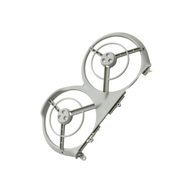 ZWLLKJGS Dji Neo Bottom Shell Replacement Neo Propeller Blade Guard Bottom Cover For Dji Neo Body Shell Repair Parts Drone Body Kit Gray(Left or Right) (Right Bottom Shell)