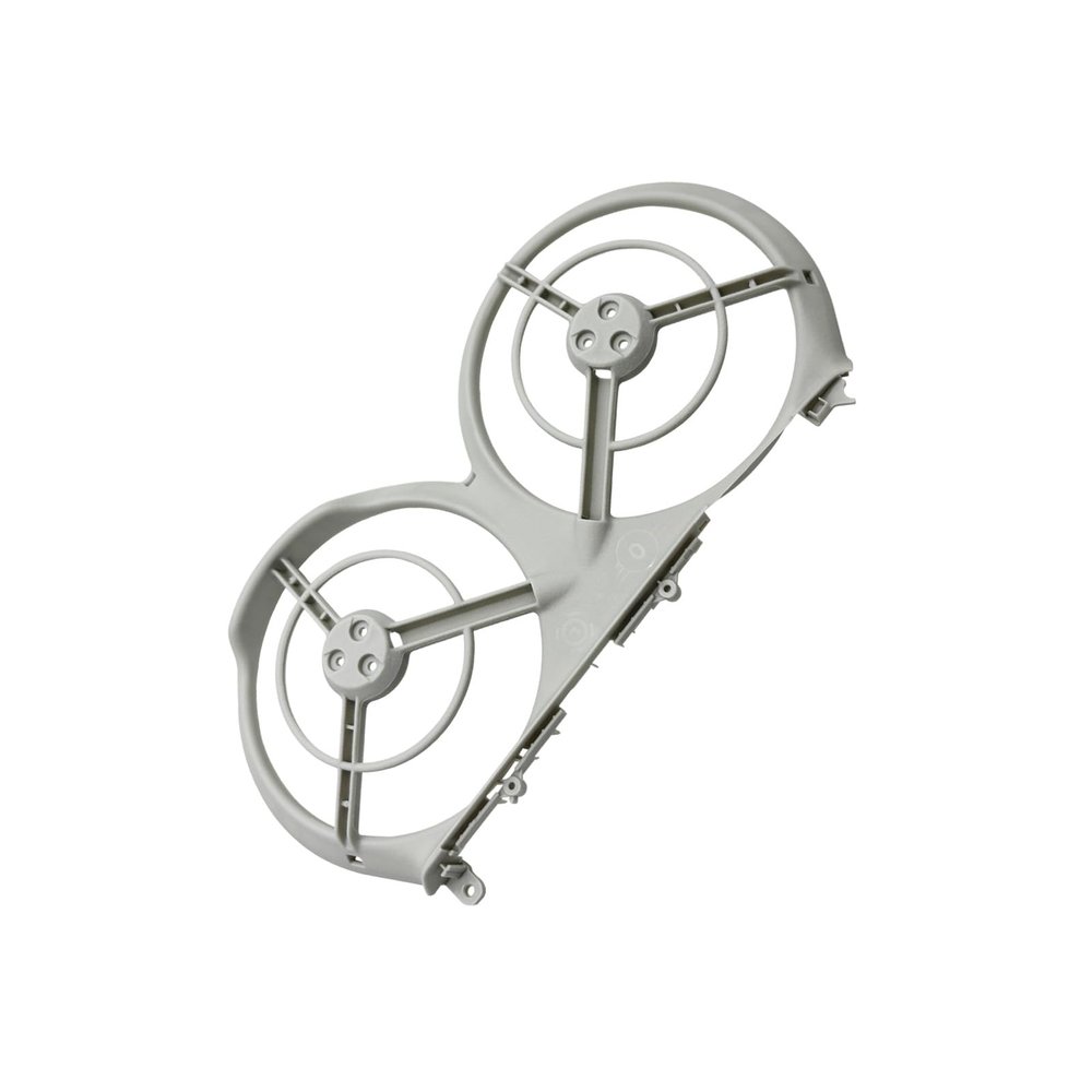 ZWLLKJGS Dji Neo Bottom Shell Replacement Neo Propeller Blade Guard Bottom Cover For Dji Neo Body Shell Repair Parts Drone Body Kit Gray(Left or Right) (Right Bottom Shell)