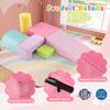 GLACER 6-Piece Foam Adventure Kit, Soft Climbing Blocks w/Waterproof Covers, Toddler Play Gym for Active Learning & Creative Play (Ages 1-3) (Rose) view 4