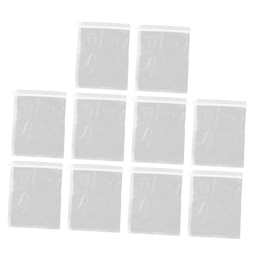 Cabilock 10pcs Stuffed Animal Organza Storage Bag Mesh Doll Packing Bag Breathable Feature