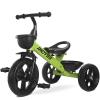 RIDYEE Toddler Tricycle for 1.5 to 5 Years, Tricycle for Ages 2-4 Years, Extra-Wide Rear Wheelbase for Stability, Trikes for Kids 1-3 with Dual Storage Baskets, Easy to Carry Seat, Green view 1