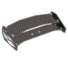 XinGeeek RC Double Rear Wing Carbon Fiber Aluminum Tail Wing for Losi 1/16 Mini Buggy Off Road RC Car Upgrades (Black) view 3
