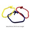 pistro Linking Rope Loops Magician Tricks Props Tie Untie Knots Professional Three Ropes Illusion Gimmick Props for Show Party Stage view 2