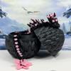 24 Inches 3D Printed Dragon with Dragon Egg, Articulated Black and Pink Cherry Blossom, Fidget ADHD Autism Toy Executive Desk Toy, Gift for Dad Husband D028-DR-24 view 3