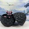 24 Inches 3D Printed Dragon with Dragon Egg, Articulated Black and Pink Cherry Blossom, Fidget ADHD Autism Toy Executive Desk Toy, Gift for Dad Husband D028-DR-24 view 4