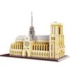 alltogetho Paris Notre Dame Cathedral Micro Building Blocks, 7300+ Pieces 3D Challenging Architecture Set for Adults - Collectible Display Model Educational Souvenir Gift for History & Art Lovers view 1