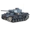 Henglong 1:16 German Panzer III Type L RC Midium Tank, 2.4Ghz Remote Control Metal Tank for Adults Model Toy (Professional Version)