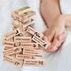 Spanish Lust Tower, Tower Blocks Game for Adults, 48Pcs Super Naughty Couples Game Valentine Tumbling Tower Stacking Blocks Game Gift for Friend view 2