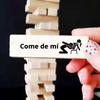 Spanish Lust Tower, Tower Blocks Game for Adults, 48Pcs Super Naughty Couples Game Valentine Tumbling Tower Stacking Blocks Game Gift for Friend view 3