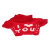 ifundom Cute Bear Sweater Outfit for Plush Toys DIY Doll Clothing Interactive Family Activity Red Letter Design for and Playtime view 1