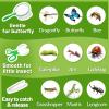 2 Set Bug Catcher for Kids- Educational Bug Catching Kit Including Butterfly Net, Insect Clip, Tweezer, Outdoor Toys for Kids Ages 3-10 (Green) view 4