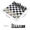 2 in 1 Travel Board Games Set Portable Chess and Checkers Set for Kids and Adults view 3