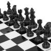 2 in 1 Travel Board Games Set Portable Chess and Checkers Set for Kids and Adults view 4