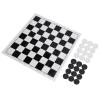 2Set International Checkers Set with Plastic Film Checkerboard Travel Board Games Set view 3