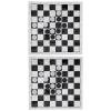 2Set International Checkers Set with Plastic Film Checkerboard Travel Board Games Set view 4