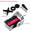 150KG Robot Servo Motor 12V High Torque Steel Gear Digital Steering Servo for RC Vehicles, Robotic Arms, Humanoids, and More  with Mount Brackets (270 Degrees) view 3