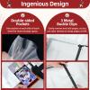 1080 Pockets Baseball Card Binder 9 Pocket, Trading Card Binder With 60 Removable Sleeves, Baseball Card Holder Sports Card Collection Binder Top Loader Binder For MTG, TCG, Game Gifts For Boys view 4