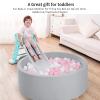 STARBOLO Ball Pit Balls for Kids - 200 Pieces Crush Proof Stress Balls BPA&Phthalate Free Non-Toxic Soft Plastic Ball for Baby Birthday Pool Play Water Toy Wedding Playpen Pit Accessories (Pink) view 3