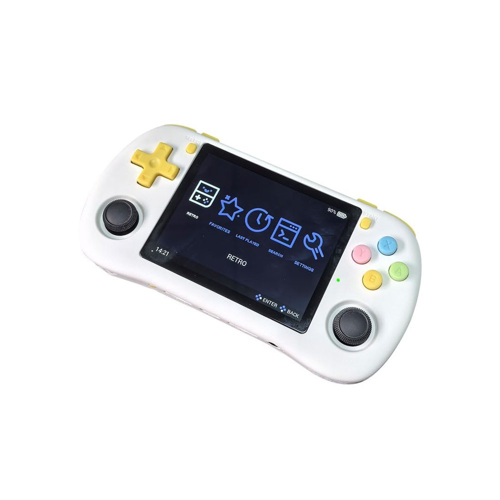 ConsoleXpress X35H Retro Handheld Gaming Console, 3.5-Inch 640*480 IPS Screen RK3566 CPU Linux System Portable Rechargeable Arcade Video Game Consoles
