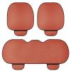 KJTYSDM Car Seat Cushion for Ridgeline 2006-2024, 5 Seats Four Seasons Comfortable Breathable Non-Slip Car Seat Cushion, Front and Rear Car Seat Pads,E Brown view 2