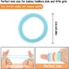 100 Pieces Hair Ties for Baby Girls Toddler Kids Hair Ties Soft Elastic Hair Bands Mini Ponytail Holders Baby Seamless Hair Bands for Kids view 3