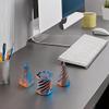 3 Packs Impossible Cone,Spiral Cone Fidget Toy Impossible Pyramid Passthrough Toy,3D Printed Spiral Cone Fidget Toy,Mini Vortex Thread Illusion Desktop Deco Souvenir Gift for Anxiety Relaxing view 3