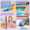HIAPRIL 23.63 inch 3D Printed Viper,3D Printed Snake Toy,3D Printed Animal, Fingertip Toys for Autism Hyperactivity Disorder-Home Office Decor Executive Desk Toys view 4