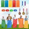 14 Pcs Potato Sack Race Bags, Carnival Outdoor Games Race Bags view 1
