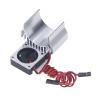 RC Heat Shake and High Speed Fan Motor Set for 4x4 Bar VXL 1 10 Dual Fan Design Ensures Efficient Cooling and Enhanced Performance (Silver) view 4