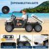 24V 2 Seater Ride On Dump Truck for Big Kids - Electric Ride On Car with Auto-Lifting Bed, 4x75W Motors, Parent Remote Control & 6 Wheels - 110 LBS Capacity, 5 MPH Kids Truck Toy view 2