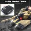 1:24 USA M1A2 Abrams RC Tank, Henglong 2.4Ghz Remote Control Tank for Adults Model Toy (Original Version) view 4