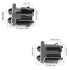 2Pcs Front Rear Diff Cover Set, High-Performance Aluminum Alloy Differential Cover Set (Replacement for ARA320749) for ARRMA 1/14 Typhon GROM, 1/16 Mojave, 1/18 Granite GROM & LOSI 1/12 NASCAR Models view 2