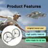 ZWLLKJGS Dji Neo Bottom Shell Replacement Neo Propeller Blade Guard Bottom Cover For Dji Neo Body Shell Repair Parts Drone Body Kit Gray(Left or Right) (Left Bottom Shell) view 3