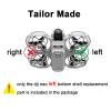 ZWLLKJGS Dji Neo Bottom Shell Replacement Neo Propeller Blade Guard Bottom Cover For Dji Neo Body Shell Repair Parts Drone Body Kit Gray(Left or Right) (Left Bottom Shell) view 4