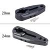 25T Servo Horn 24mm 20mm 7075 Aluminum for Servo Arms 1/10 RC Protek Savox Futaba Servo 1/10 Arrma Buggy Granite Monster Truck Raider 2WD (Silver 20mm) view 4